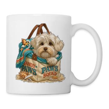 Sandy Paws Squad Beach Pup - Mug - white - Right