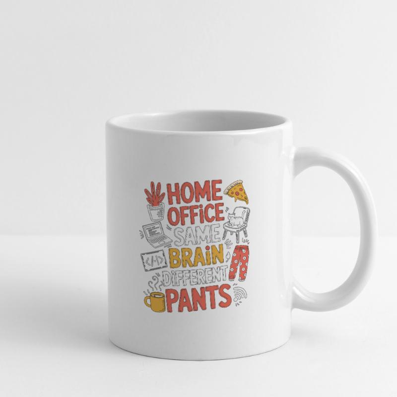 Remote Developer Home Office Same Web Developer Tasse