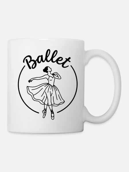 Ballett - Tasse - Weiß