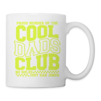 Cadeau de papa pour la fête des pères - Club des papas cool - Mug blanc - blanc - Droite