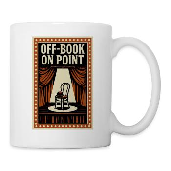 Text sits | Theatre Drama - Mug - white - Right