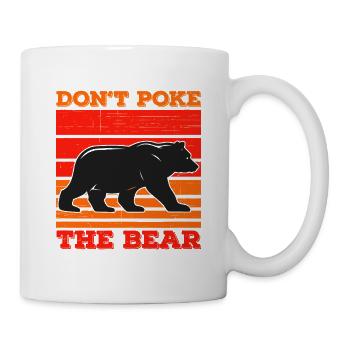 Dont Poke The Bear Sunset - Mug - white - Right