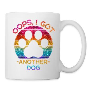 Oops I Got Another Dog - Hunde Retro Design - Mug - white - Right