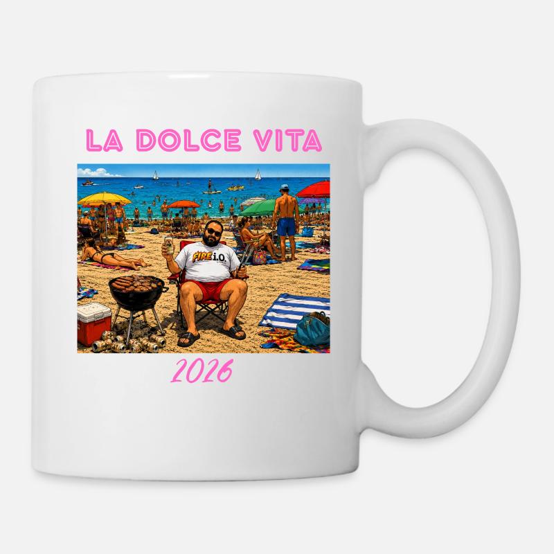 LA_DOLCE_VITA - Tasse - Weiß
