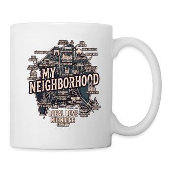 Local Love Nürnberg - Tasse - Weiß - Rechts