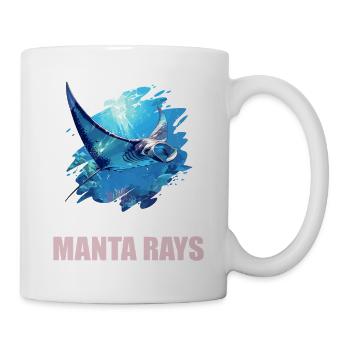 Rays Manta Rays - Mug - white - Right
