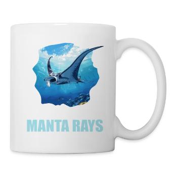 Rays Manta Rays - Mug - white - Right