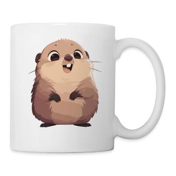 Marmottes Marmotte - Mug blanc - blanc - Droite