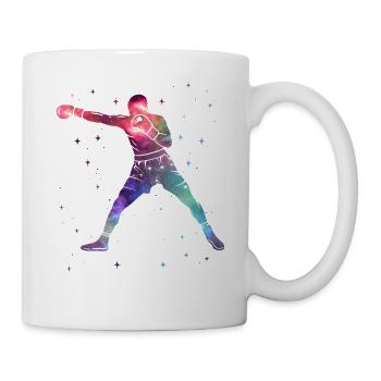 Boxer Boxing Space Kids Men Boys - Mug - white - Right