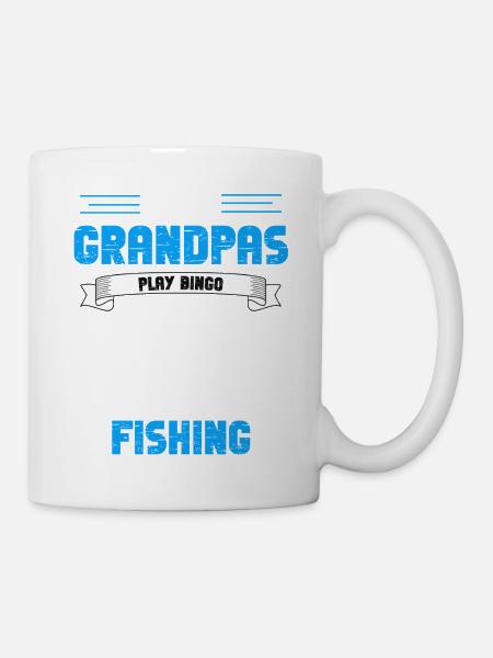 Echte Grandpas Fish - Tasse - Weiß