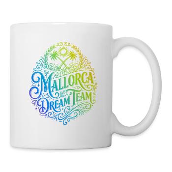 Mallorca Dream Team Bunt - Tasse - Weiß - Rechts