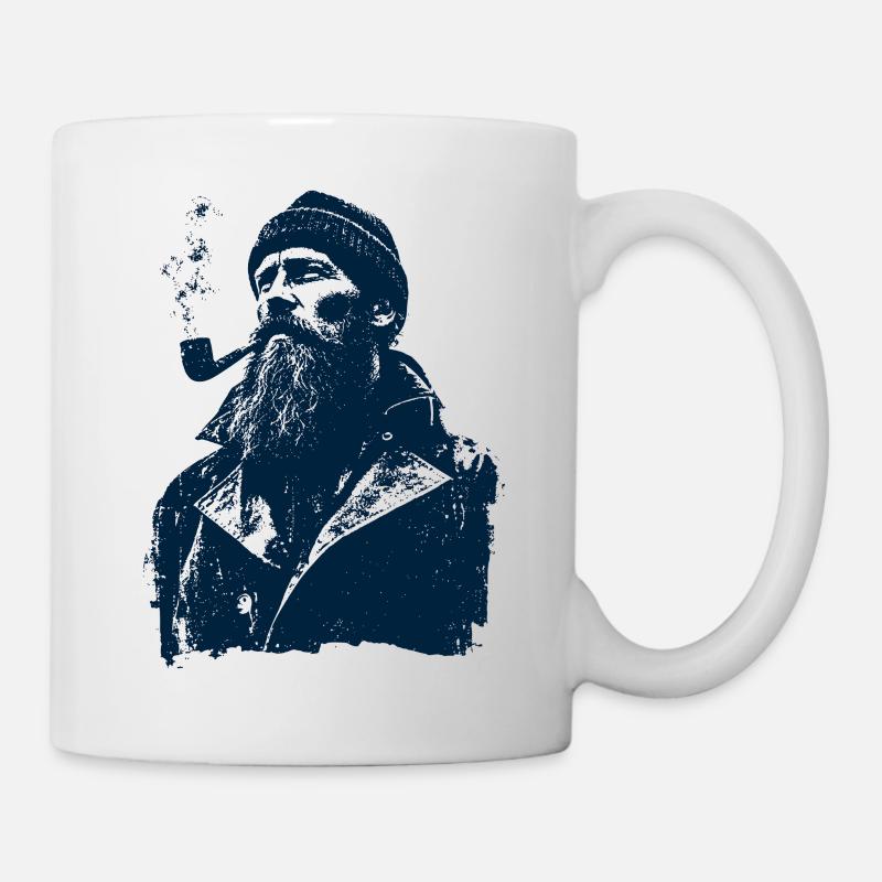 Seemann - Tasse - Weiß