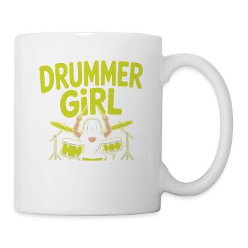 Drummer_Girl_Neu_6 - Mug - white - Right