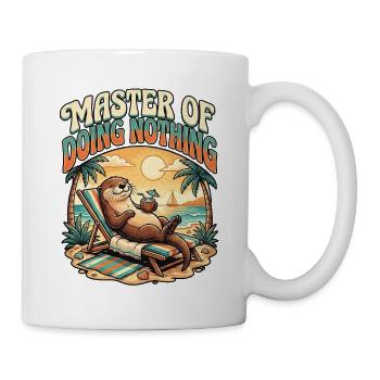 Otter Holidays - Mug - white - Right