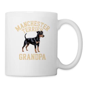 Manchester Terrier Grandpa Gift - Mug - white - Right