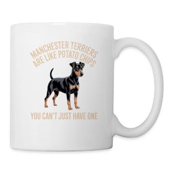 Manchester Terrier Dog Gifts - Mug - white - Right