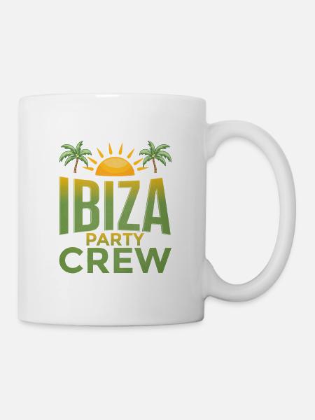 Ibiza Party Crew - Tasse - Weiß