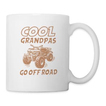 quad bike - Mug - white - Right