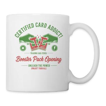 Pack Booster Certified Card Addict Ouverture Unleash - Mug blanc - blanc - Droite