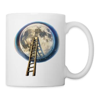 Ladder to the Moon - Mug - white - Right