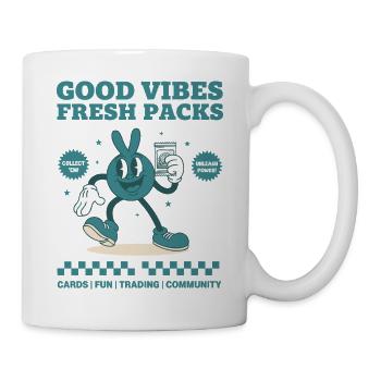Fresh Packs sammeln sie entfesseln Kraft - Tasse - Weiß - Rechts