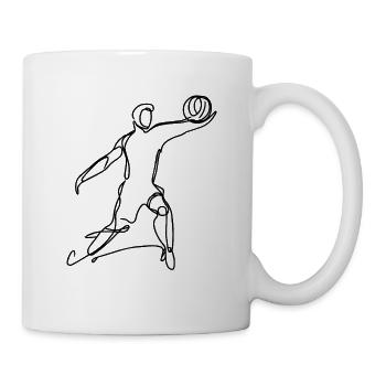 Volleyball players - Mug - white - Right