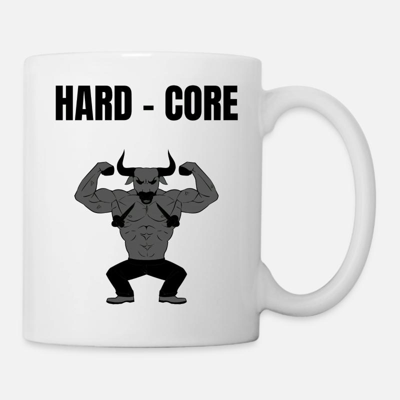 Hard Core Minotaur Power - Mug - white