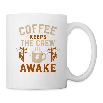 Electrician Technology Coffee Energy - Mug - white - Right