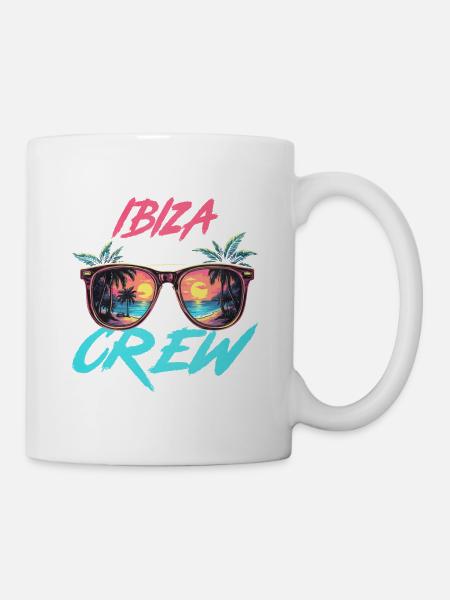 Ibiza Party Crew - Tasse - Weiß