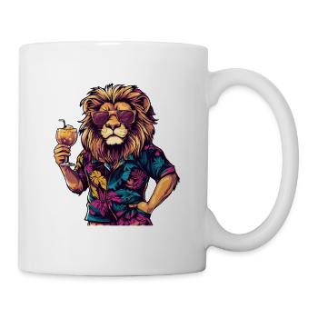 Lion Comic Summer - Mug - white - Right