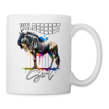 Wildebeest Girl Wildebeest - Mug - white - Right