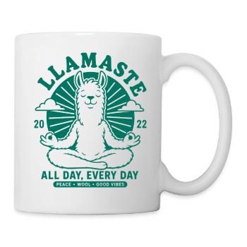 No Prob Llama Just Chill - Tasse - Weiß - Rechts