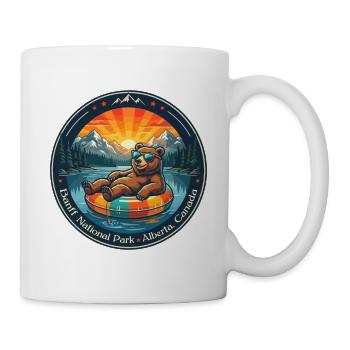 Banff National Park Canada Bear Animal - Mug - white - Right