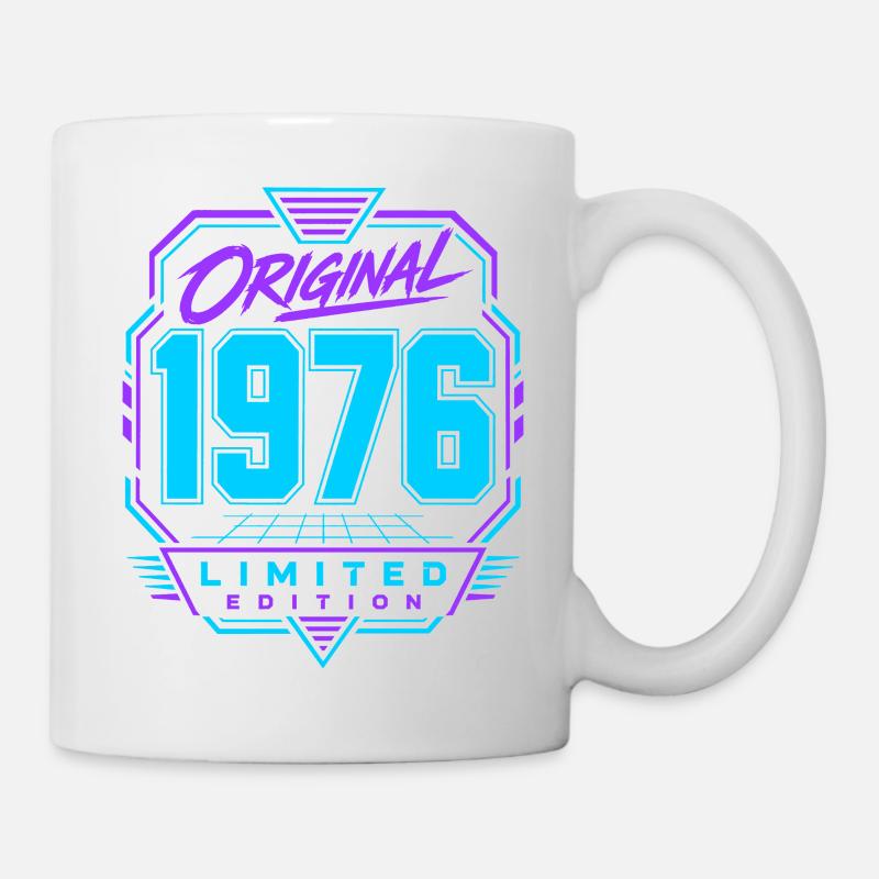 Original 1976 Neon Retro Edition - Mug blanc - blanc