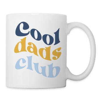 Father's club in pastel colors - Mug - white - Right