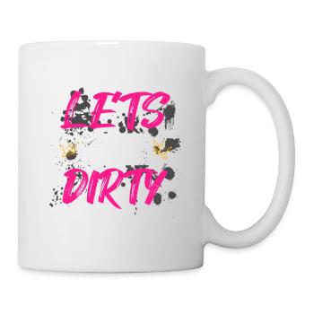 On va salir la course boueuse Schlammlauf Muddy Run - Mug blanc - blanc - Droite