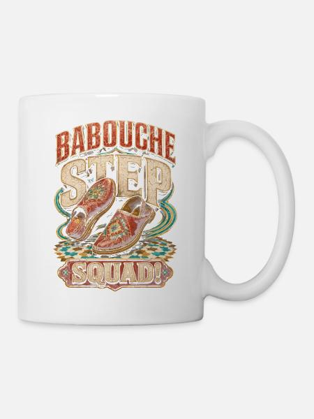 Marokkaner Marokko Babouche Step Squad - Tasse - Weiß