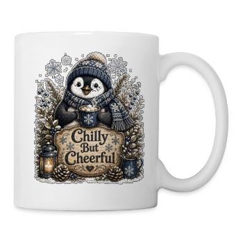 Chilly But Cheerful - Tasse - Weiß - Rechts