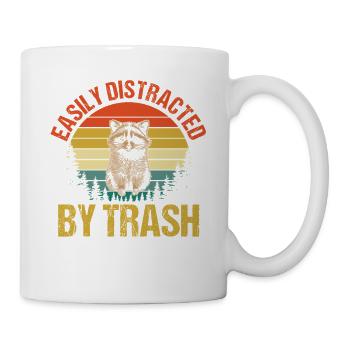 Trash Panda Raccoon - Mug - white - Right