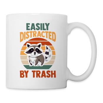 Trash Panda Raccoon - Mug - white - Right