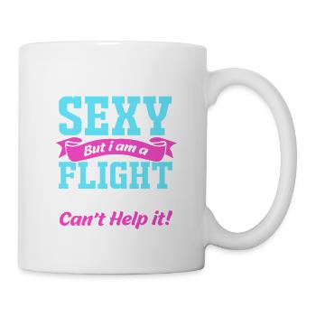 Hôtesse de l’air hôtesse de l’air - Mug blanc - blanc - Droite