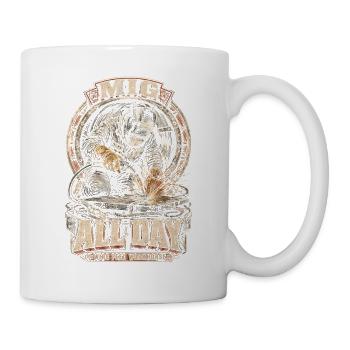 Schweißer Schweißfachmann MIG All Day - Tasse - Weiß - Rechts