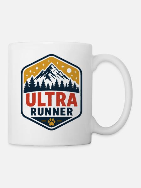 Ultra-Läufer - Tasse - Weiß