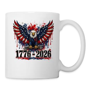 Eagle Patriot 1776–2026 - Mug - white - Right