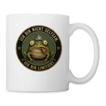 Ich bin nicht seltsam - limitiert - Tasse - Weiß - Rechts