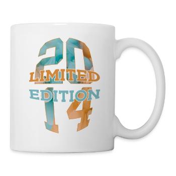 ÉDITION LIMITÉE 2014 12 ANS 12E ANNIVERSAIRE - Mug blanc - blanc - Droite