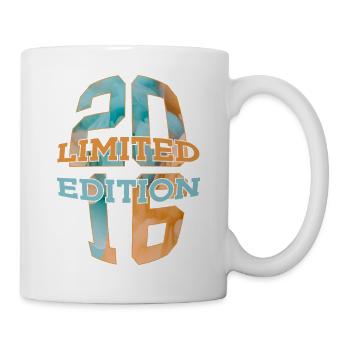ÉDITION LIMITÉE 2016 10 ANS 10E ANNIVERSAIRE - Mug blanc - blanc - Droite