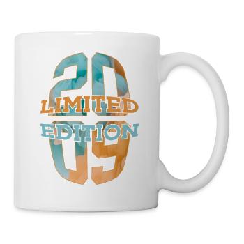 ÉDITION LIMITÉE 2009 17 ANS 17E ANNIVERSAIRE - Mug blanc - blanc - Droite
