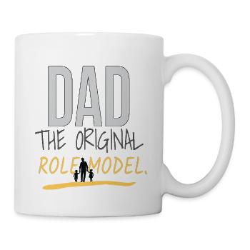 Dad The Original Role Model - Mug - white - Right