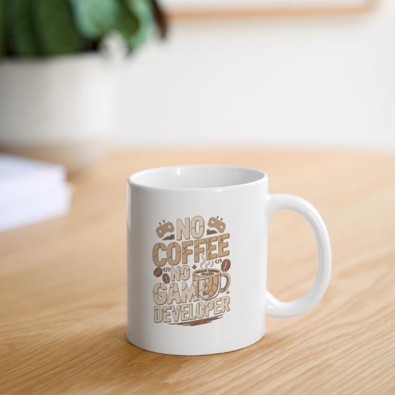 Game Developer No Coffee Game Coder Coffee Lover Tasse